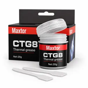 Maxtor CTG8EL 20G Thermal Paste, 12.8W/mK High Conductivity Cooling Compound for CPU, GPU, PS5, Gaming PC and Laptop