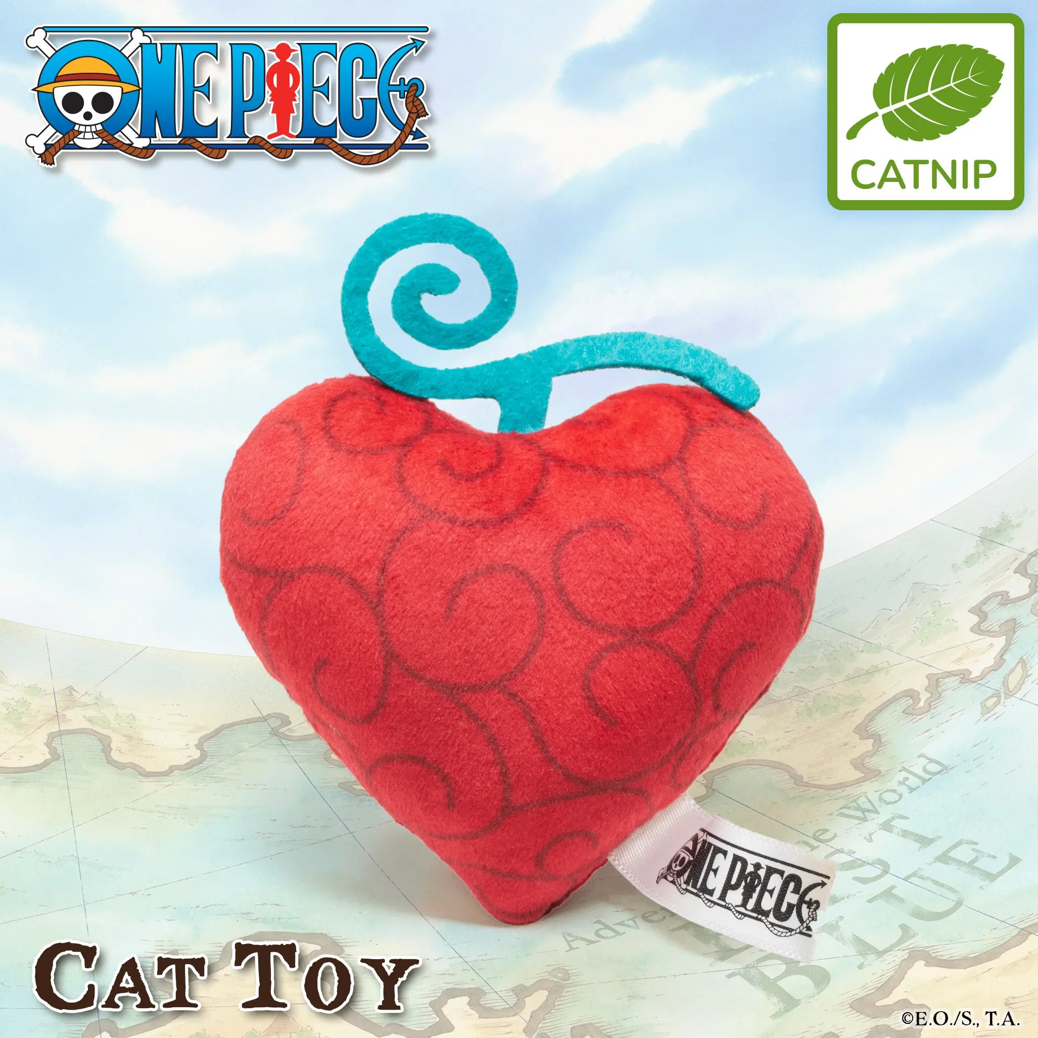 Op-Op Fruit Catnip Toy