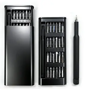 24 in 1 Precision Screwdriver Set, Multifunctional Repair Tool with Storage Box, Durable Plastic Screwdriver Set for Phone & Tablet Disassembly, Screwdriver Bits