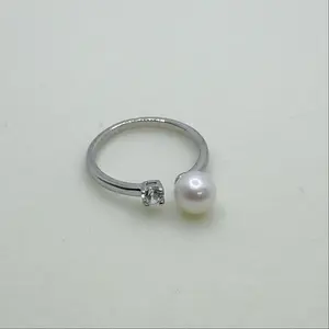 PEARLISM Classic Design Pearl Ring Freshwater AK Pearl Adjustable (6-7mm)-AFAR002