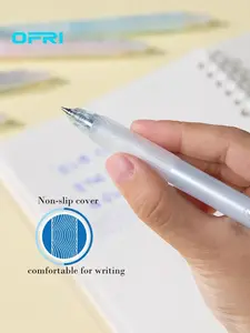 OFRI Smooth Erasable Gel Pen, Erasable Pen Multicolor (Red, Blue, Black Assorted), Quick-Dry, Non-Toxic, Ideal for Note-Taking, Drafting