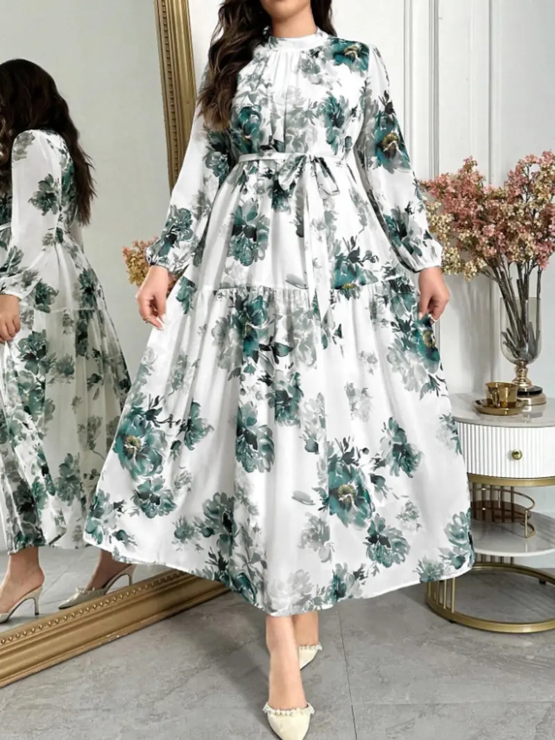 plus size summer dresses long sleeves