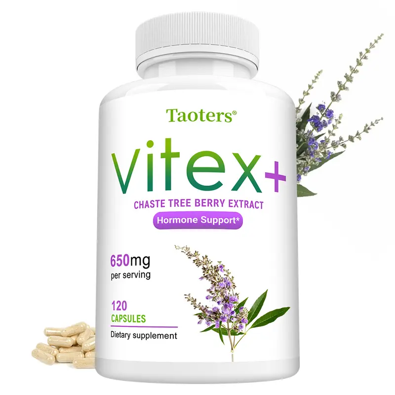 Taoters Vitex Health Supplement,Supports women's physical health,120 Capsules