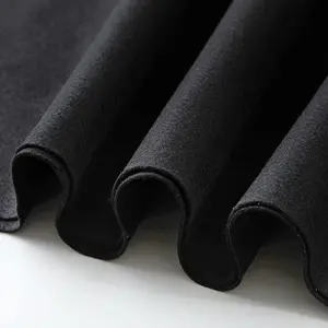 Black Felt Fabric 72 * 36 Inch Wide 1.6mm Soft Woven Acrylic Craft Fabric Sheets for DIY Craftwork Sewing Patchwork Craft Felt
