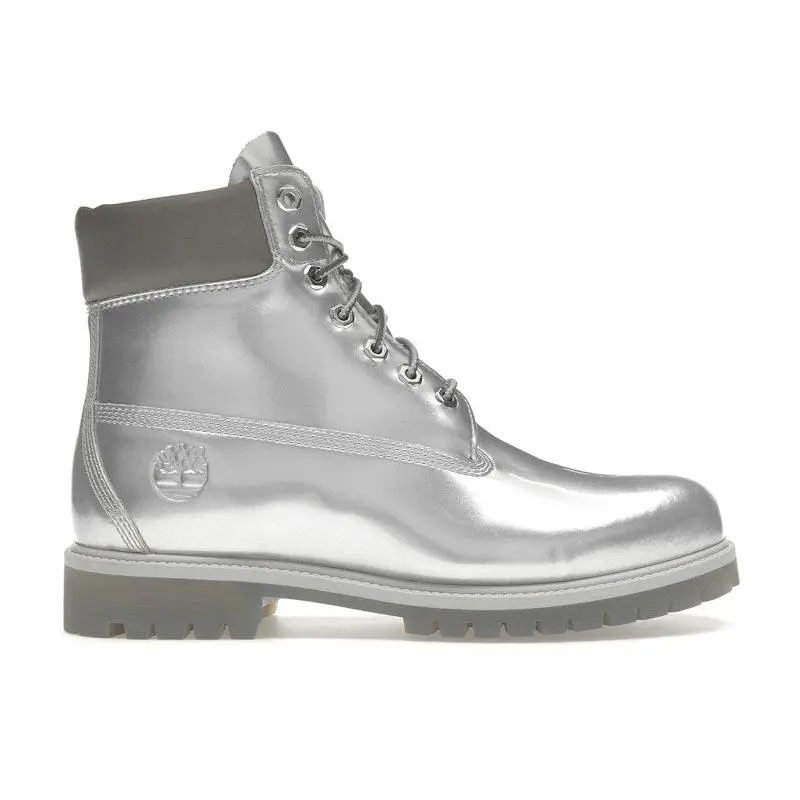 Timberland Men's 6" Premium Boot Veneda Carter Silver, from StockX