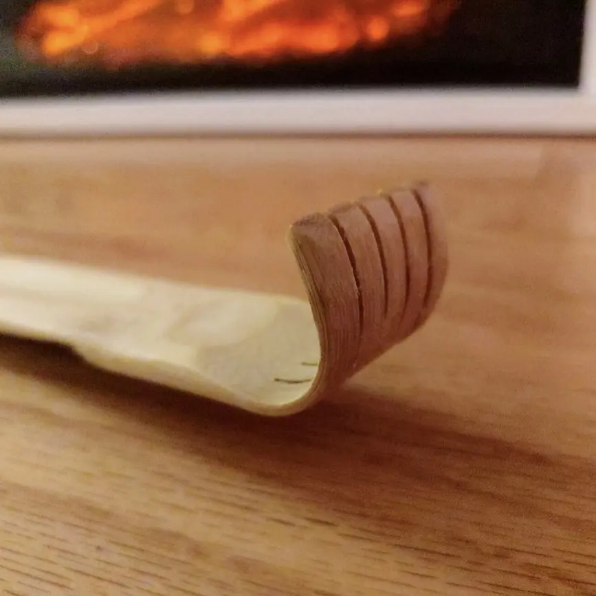 16 inches long hand crafted wooden back scratcher sustainable earth friendly wooden bamboo Body Care Handle Comfort Gentle