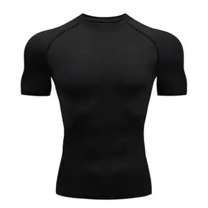 Men's Breathable Compression T-Shirt for Training & Running
