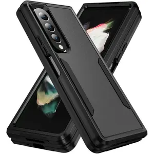 Entronix Case Compatible with Galaxy Z Fold 6 - Soft-Touch Dual-Layer Sleek Cover