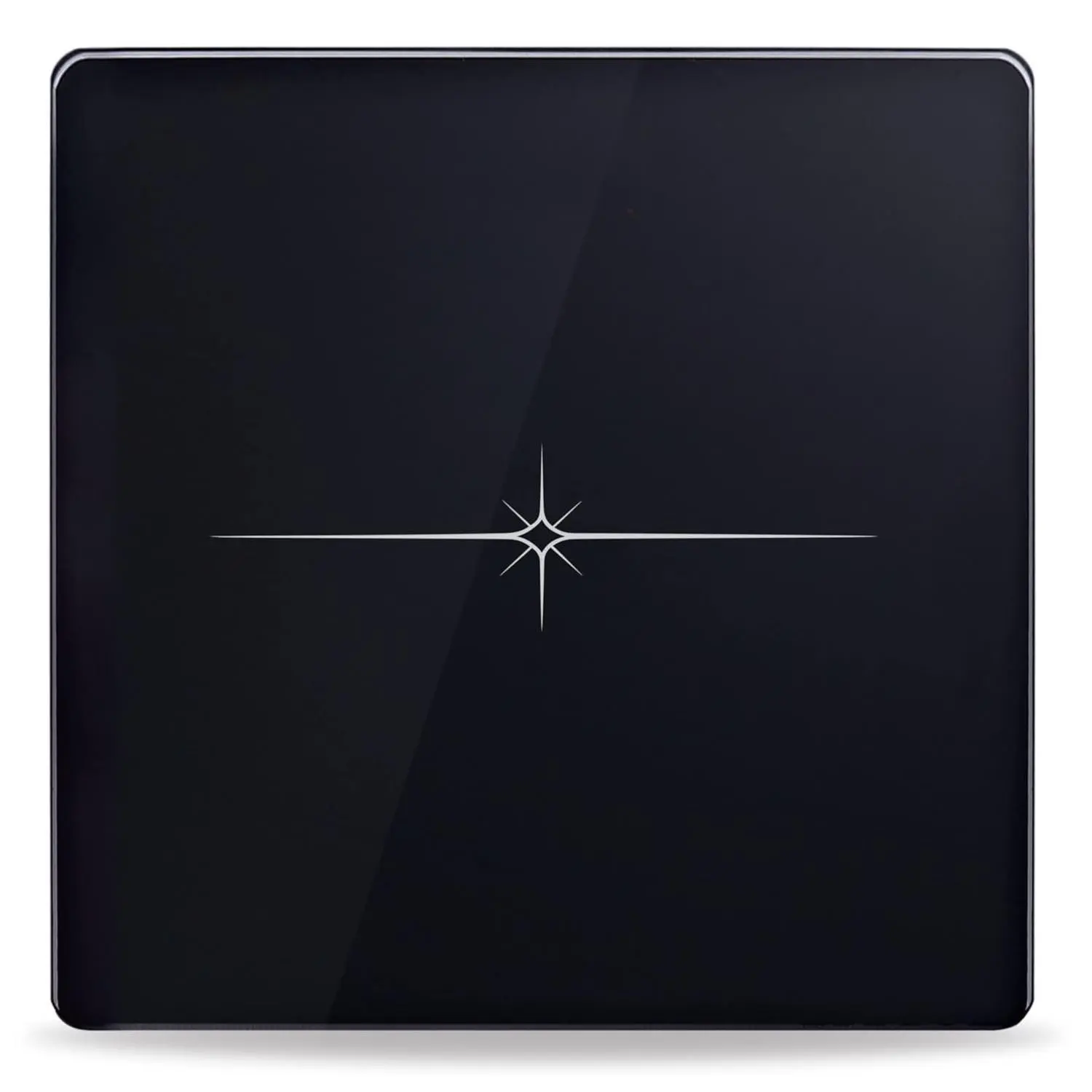 Digital Body Weight Scale 330 lb, LED Display, High Precision Measurements, Black, Step-On Technology
