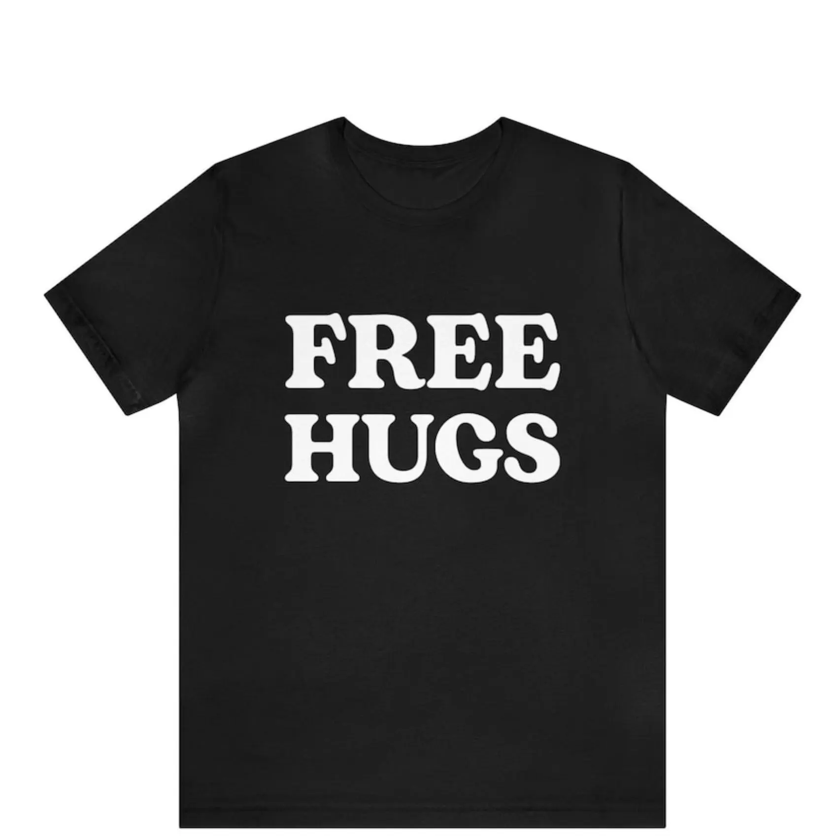Free Hugs Shirt, Friendly T-shirt, Sarcastic T-shirt, Humor Shirt Women Men, Hug Shirt, Funny Extrovert Gift, Hugger Gift Shirt, Sarcasm Tee, Shortsleeve, Knit