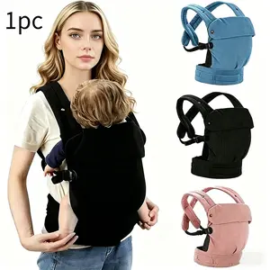 1pc Infant Velvety Shoulder Strap, Front Carry Lightweight Baby Carrier, Soft Skin-Friendly, Adjustable Front Carry, Easy Travel