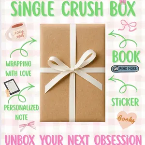Single Crush Box - Personalized Note, Sticker, and Book for Unboxing Your Next Obsession