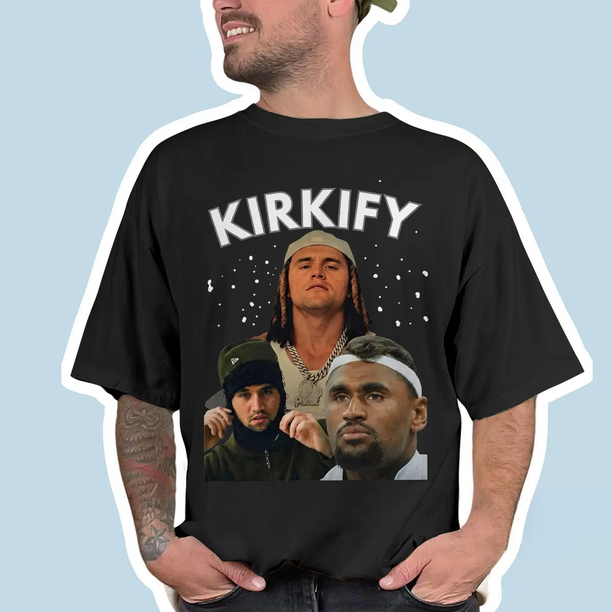 The Kirkify Shirt, Charliee Kirkkk Meme Sweatshirt, Funny Charlie Shirt, Racist Shirt, Unisex Sweater Pullover Tee