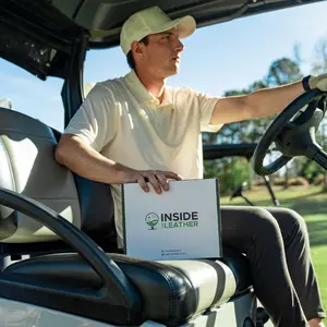 Inside The Leather Golf Gimme Box - Premier Golf Subscription Box with Top-Quality Apparel & Accessories for More Serious Golfers