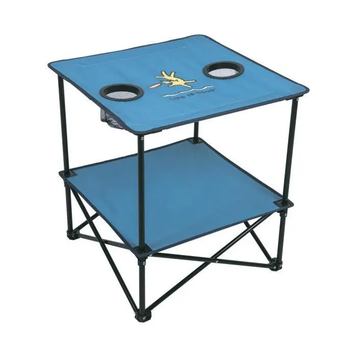 Life is Good 22" Square Compact Folding Beach Table Life is Good 22" Square Compact Folding Beach Table