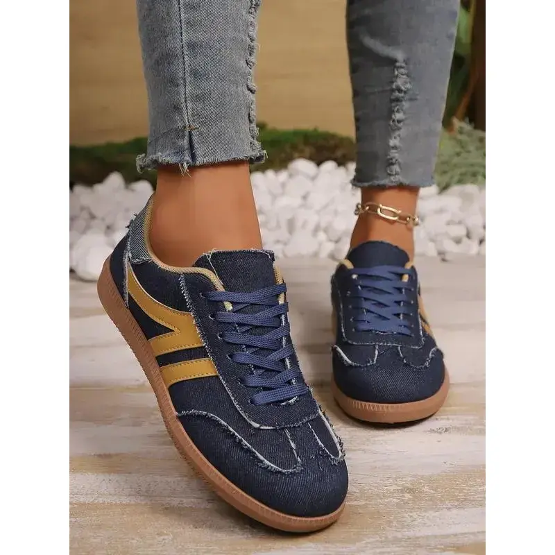 Women's Colorblock Leopard Print Lace Up Training Shoes, Casual Sporty Lightweight Soft Comfortable Non-slip Wear-resistant Sports Shoes, Female All-match Round Toe Shoes for Daily Wear, Closed, Footwear(gift) Women's Colorblock Leopard Print Lace Up Training Shoes, Casual Sporty Lightweight Soft Comfortable Non-slip Wear-resistant Sports Shoes, Female All-match Round Toe Shoes for Daily Wear, Closed, Footwear(gift)