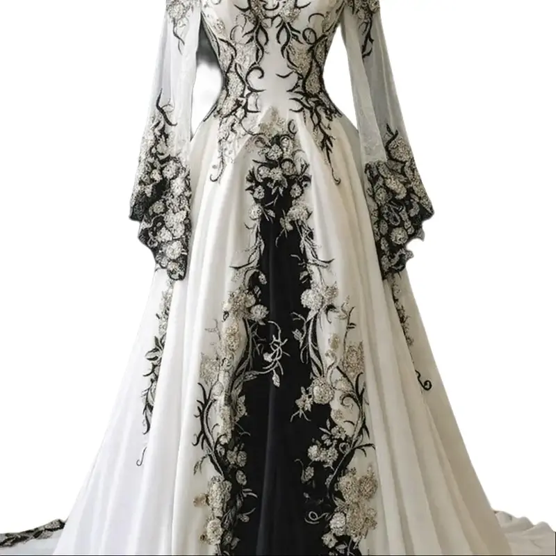 chinese dress ladies SHEIN MOD Women Long Sleeve Dress, For Party, Festival Dress,Elegant W |  Dress