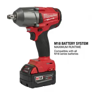 900Nm M18 Tool home toolbox electric Variable rechargeable work light electric     torque High Power Lithium    Cordless High-Torque Impact Drill Portable Wrench Set