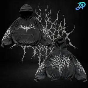 Gothic God Is Not Dead Premium Hoodie Vintage Graphic Acid Washed Oversized Hoodie, Aesthetic Streetwear, 2k Clothing, Menswear Oversized Tops, Gym Clothing, Gothic y2k Hoodie, Top Women and Men Made In USA