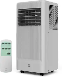 Portable Air Conditioner 10000Btu Standing Ac Unit with Remote Control, 3-In-1 Function Cool & Fan & Dry, Quiet Operation, Sleep Mode & 24Hrs Timer Aircon Cooler