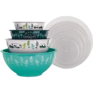Libatc Melamine Nesting Bowl Set