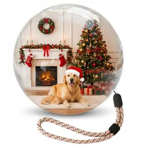 BOBO Christmas 2.7" Crystal Ball Video Player,Digital Display,Personalization Uploadable Videos & Photos,Customized Gift for Anniversary, Birthday,Wedding Light-Up Sphere