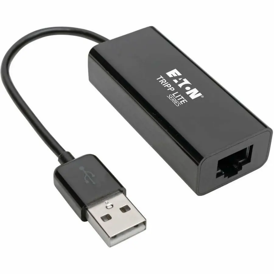 Tripp Lite USB 2.0 Hi-Speed to Ethernet NIC Network Adapter, 10/100 Mbps