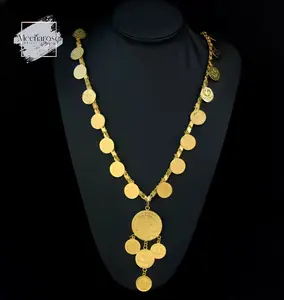 Rashadi Coin with Qardon Chain Necklace