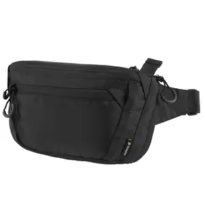 CCW Fanny Bag, Concealed Carry Fanny Pack w/Adjustable Waist Belt  Pistol Waist Bag with Holster, Everyday Hip Pack for Men Travel Outdoor