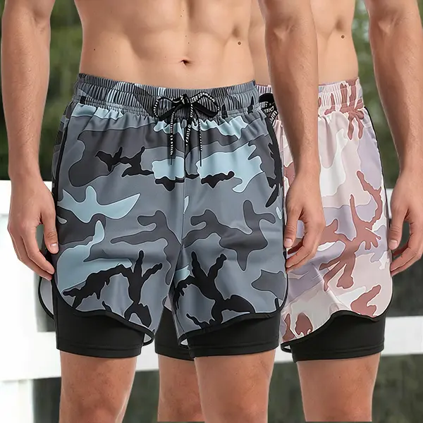 Camouflage Gray + Camouflage Khaki