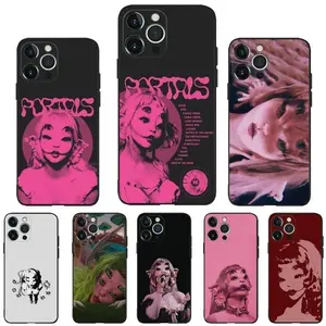 M-Melanie M-Martinez pattern iPhone case for iPhone 17/16/15/14/13/12 Pro Max/Plus. Perfect way to show you care.