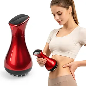 Father's Day Gift Professional hand-held muscle massager-rechargeable device, with heating and vibration functions, Suitable for Whole Body Care, Suitable for Neck, Back, Arms,Waist, Abdomen and Legs, Holiday Gifts.Relaxing home office travel use,summerwi