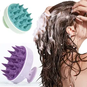 Shampoo Brush Scalp Hair Massager Head Body Scalp Massage Brush Comb Hair Washing Comb Shower Brush Bath Massage Brush
