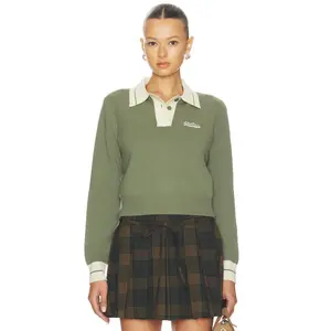 Malbon Golf Malbon Miranda Polo in Olivine