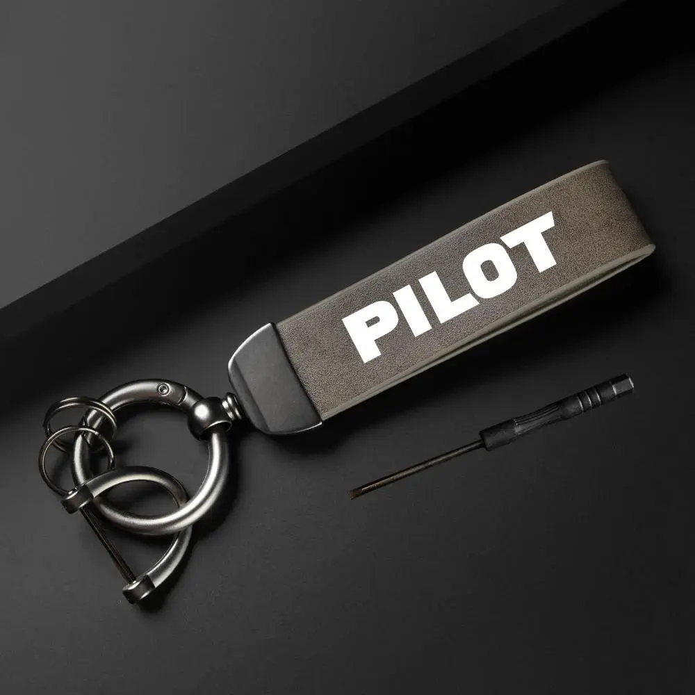 Car Keychain, Car Key Chains, PU Leather Car Keychain, Simple Design Car Interior Decoration Accessories for Honda Pilot, Car Accessories, Car Key Accessory, Car Trinkets, Keychain For Car Keys