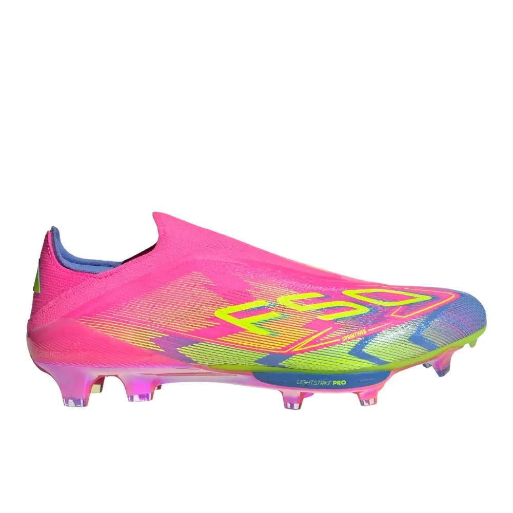 adidas Mens F50+ Firm Ground Football Sneakers Shoes - Pink