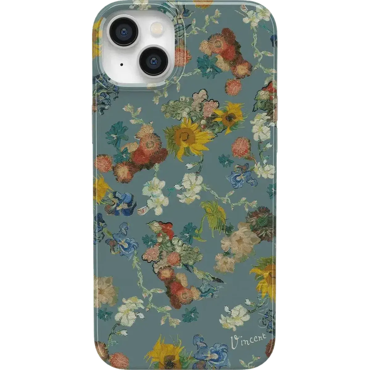 Casely iPhone 14 Plus Case | Van Gogh Museum | Vincent's Flowers | Compatible with MagSafe | Classic Ultra Thin Design