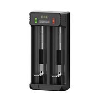 2-Bay Smart Li-ion Battery Charger for AA/AAA