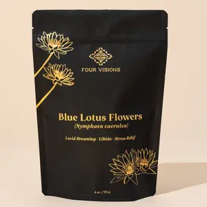 Blue Lotus Flower Tea – Organic Dried Blue Lotus for Floral Tea & Botanical Wellness (Nymphaea Caerulea)