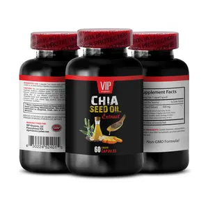 Powerful Antioxidants - Immune Support Supplement - CHIA Seed Oil - Omega 3 6 9 - Chia Seed Oil Supplement may support a healthy immune system