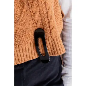 Glossy Flat Claw Clip