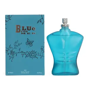 Blue for Men Eau de Toilette Natural Spray Cologne 90ml/3.0fl.oz. - Ideal for Men  cologne
