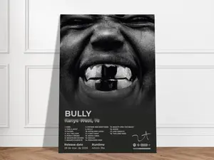 KanY "BULL" poster - clean album poster