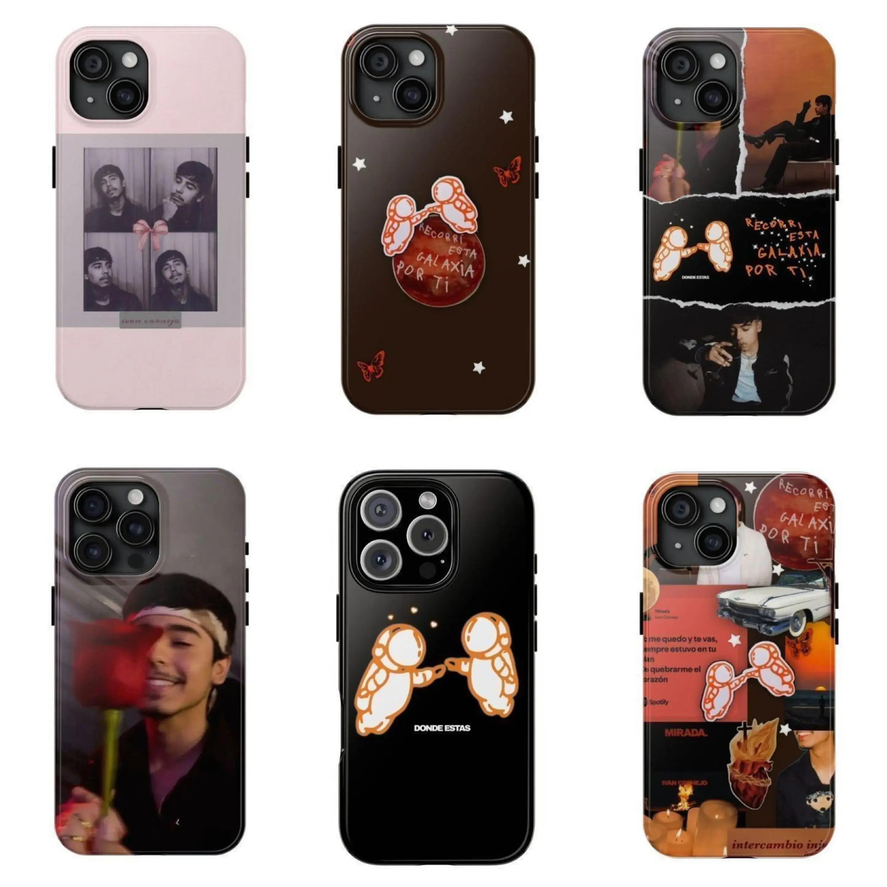 Ivan Cornejo Mirada Tough Phone Case Compatible for iPhone 11-17 Pro Pro Max Plus, Mobile Phone Accessory