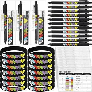 15 Sets Phlebotomy Essentials Order of  Draw Gifts Reference Cards Ballpoint Pens  Bracelets Practice Kit for Phlebotomists Nurse Practitioner Graduation  School Supplies
