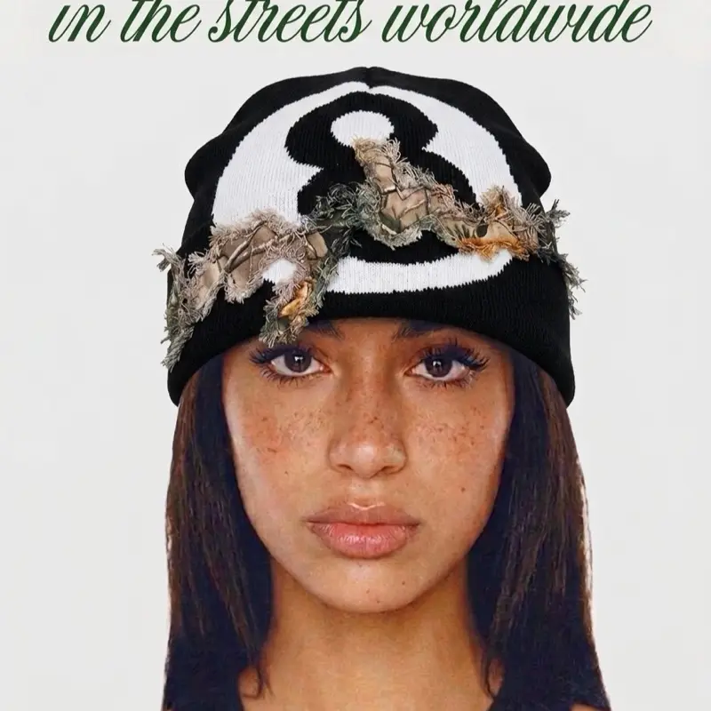 handmade 8ball headGEAR Unisex Beanie - Authenticity Verified