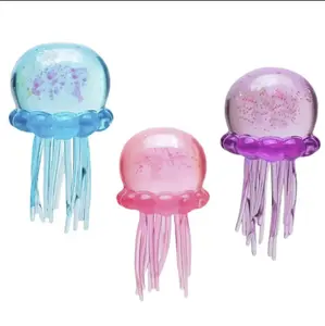 soft gel toy, elastic anxiety relief calming fidget toy, stress ball for school and travel, portable, relaxing jelly texture gift toy