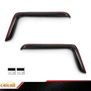 Window Rain Guard Visors Vent Deflectors Fits 1984-2008 Kenworth C500 W900 T800