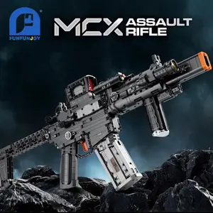 1589+ Pcs Building Block Model Set Gun Simulation Launch Stem DIY Toy Suitable for Ages 12+ Perfect Holiday Gift