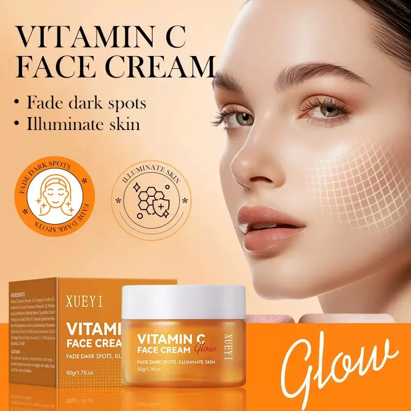 Dark Spot Corrector & Brightening Cream - Kojic Acid + Turmeric for Glowing Skin, Hyperpigmentation Treatment for Face